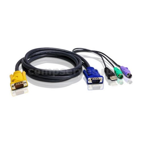 USB-PS/2 HYBRID CABLE. 3M