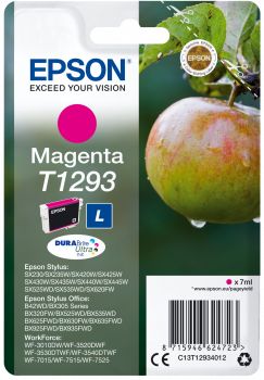 Картридж струйный Epson T1293 C13T12934012 пурпурный (378стр.) (7мл) для Epson SX4 (плохая упаковка)