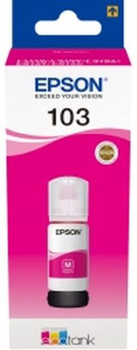 Картридж струйный Epson 103M C13T00S34A пурпурный (7500стр.) (65мл) для Epson L3100/3110/3150