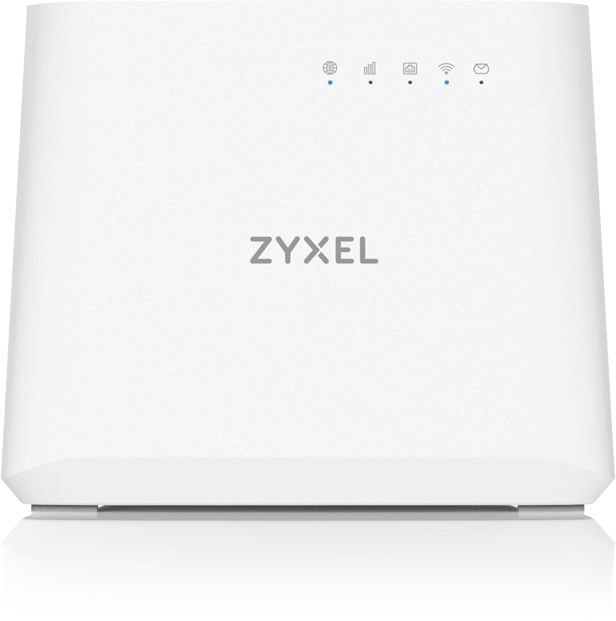Zyxel LTE3202-M430 LTE Cat.4 Wi-Fi Zyxel LTE3202-M430 router (SIM card inserted), 802.11n (2.4 GHz) up to 300 Mbps, support for LTE / 3G / 2G, Cat.4 (150/50 Mbps ), the ability to connect 2 external LTE SMA antennas, 4xLAN FE
