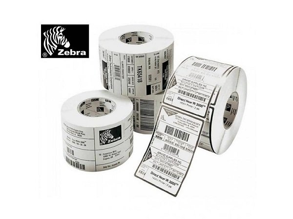 Label, Paper, 51x25mm. Thermal Transfer, Z-Perform 1000T, Uncoated, Permanent Adhesive, 25mm Core (2580 labels per roll)