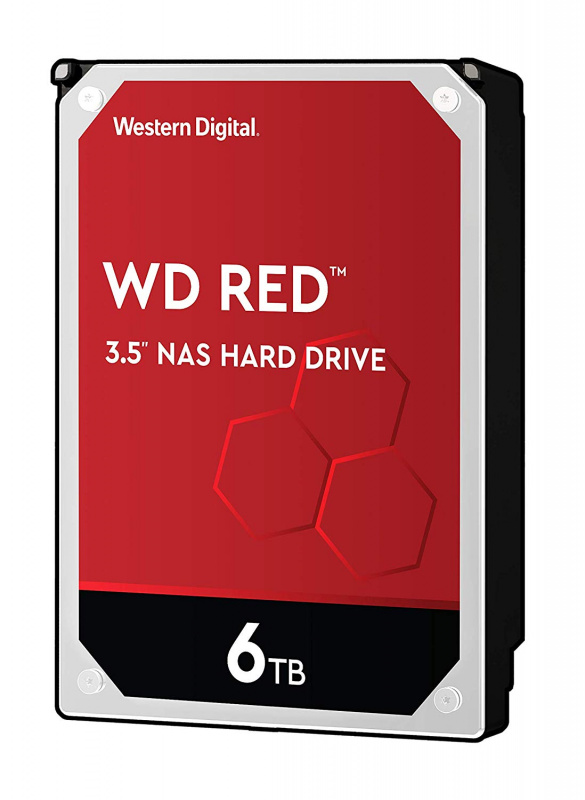 Накопитель на жестком магнитном диске WD Жёсткий диск WD Red™ WD60EFAX 6ТБ 3,5" 5400RPM 256MB (SATA-III) NAS Edition
