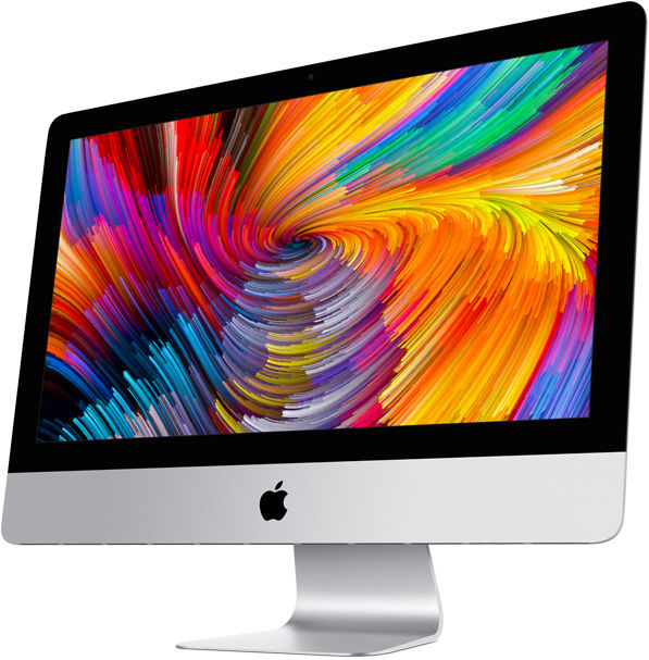 Apple iMac 21.5-inch with Retina 4K display: 3.0GHz quad-core Intel Core i5 (TB up to 3.5GHz)/8GB/1TB (5400)/Radeon Pro 555 with 2GB memory