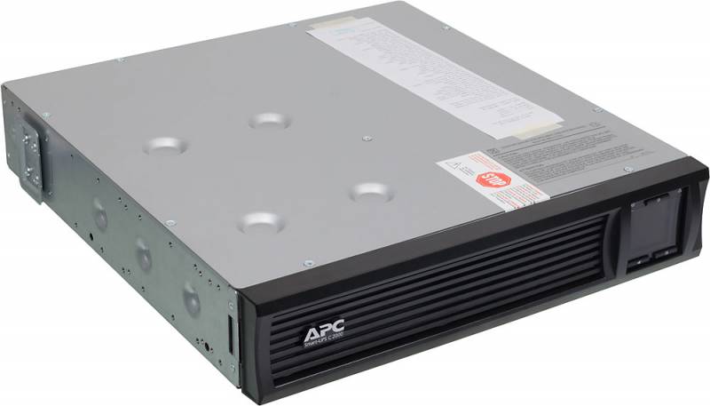 Источник бесперебойного питания APC Smart-UPS SC, Line-Interactive, 2000VA / 1200W, Rack, IEC, LCD, USB