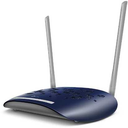 300Mbps Wi-Fi VDSL/ADSL Modem Router,  802.11b/g/n, 300Mbps at 2.4GHz, 4 FE LAN ports, 2 fixed antennas, Clound Support, with VDSL splitter, Annex A/B