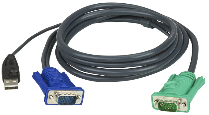 Intelligent cable HDB15m/USBAM 3M