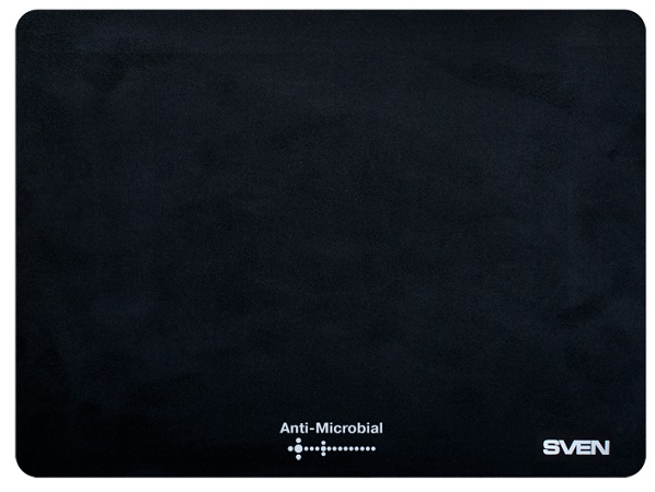 Коврик для мыши SVEN CK, черный, 240х190х0,4 мм, материал: 100% полиэстер+полиуретан