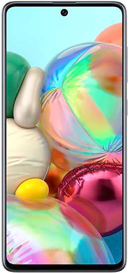 Смартфон Samsung Galaxy A71 128Gb,черный 6.7"(1080x2400)/6GB/128GB/2Sim/NFC/3G/4G/4500mAh/Android "()/  (Ghz)/Mb/Gb/Ext: