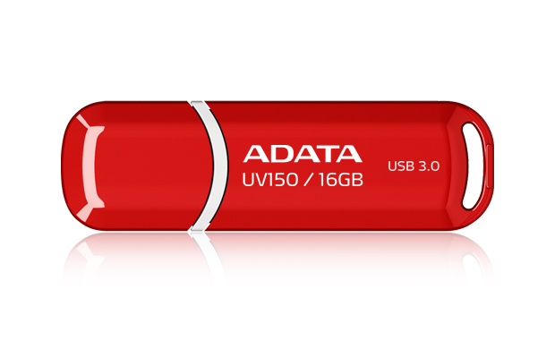 ADATA 16GB UV150 USB Flash Drive (Red)