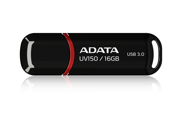 ADATA 16GB UV150 USB Flash Drive (Black)