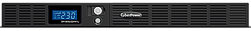UPS Line-Interactive CyberPower OR600ELCDRM1U 600VA/360W USB/RS-232/SNMPslot /RJ11/45 (4+2 IEC С13)