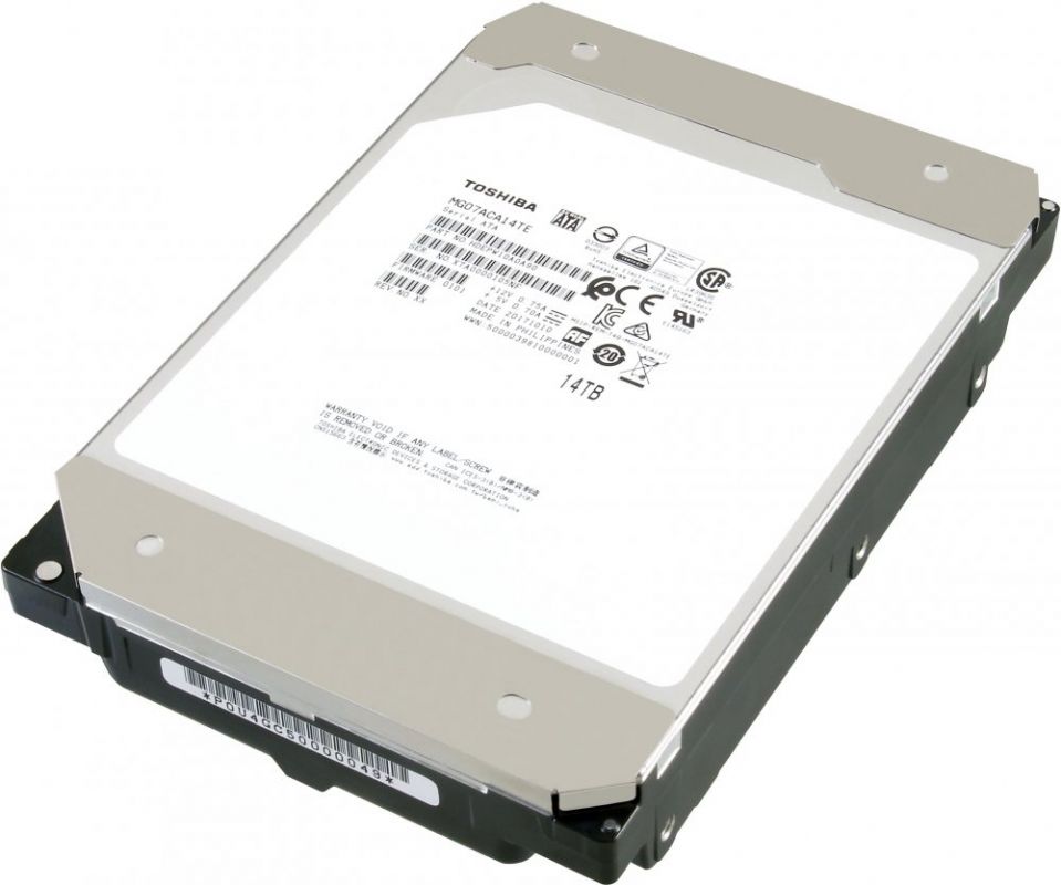 Жесткий диск Toshiba SATA-III 14Tb MG07ACA14TE Enterprise Capacity (7200rpm) 256Mb 3.5"