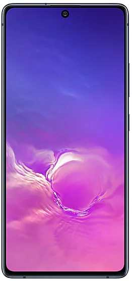 Смартфон Samsung SM-G770F Galaxy S10 Lite 128Gb 6Gb черный моноблок 3G 4G 2Sim 6.7" 1080x2400 Android 10 48Mpix 802.11 a/b/g/n/ac NFC GPS GSM900/1800 GSM1900 MP3 microSD max1024Gb