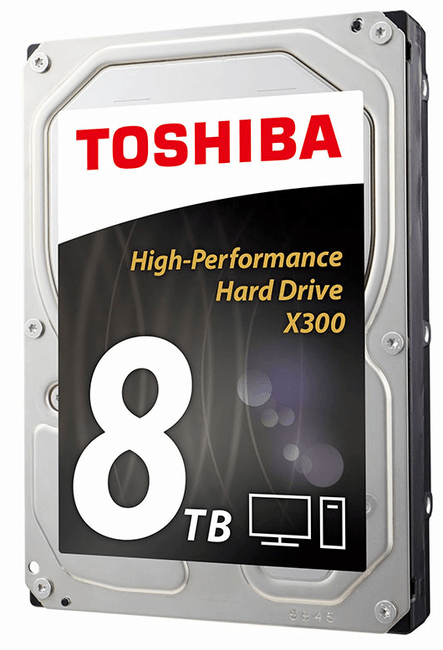 Жесткий диск Toshiba SATA-III 8Tb HDWF180UZSVA X300 (7200rpm) 128Mb 3.5"