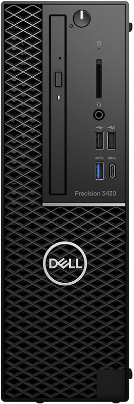 ПК Dell Precision 3430 SFF i7 8700 (3.2)/8Gb/SSD256Gb/P620 2Gb/DVDRW/Linux/GbitEth/260W/клавиатура/мышь/черный