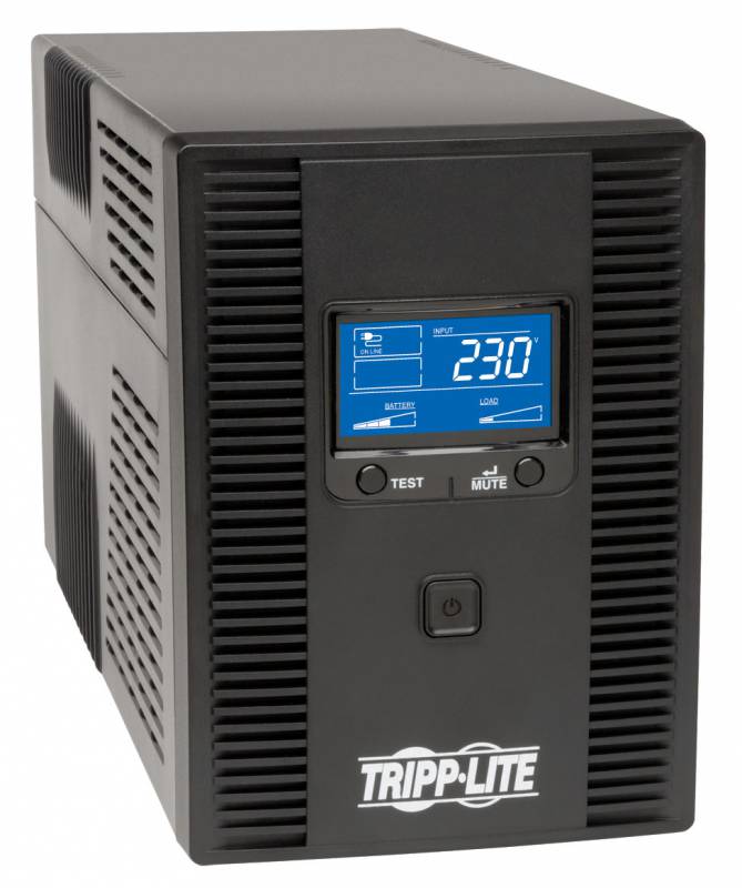 Источник бесперебойного питания Tripp Lite SmartPro LCD 230V 1.5kVA 900W Line-Interactive UPS, AVR, Tower, LCD display, USB, DB9 Serial