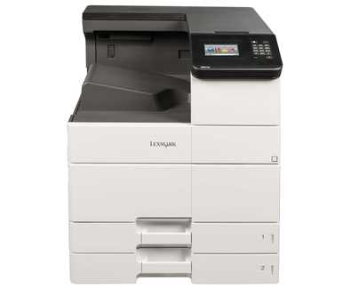 Принтер лазерный Lexmark MS911de белый, лазерный, A3, монохромный, ч.б. 55 стр/мин, печать 1200x1200, факс, автоподатчик, двусторонняя печать