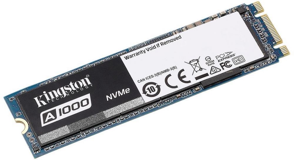 Накопитель SSD Kingston PCI-E x2 480Gb SA1000M8/480G A1000 M.2 2280