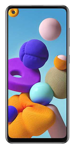 Смартфон Samsung Galaxy A21s 64GB (2020), черный "()/  (Ghz)/Mb/Gb/Ext: