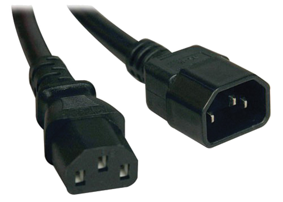 Шнур питания ITK PC-C13C14-2M C13-С14 проводник.:3x1.5мм2 2м 230В 10А (упак.:1шт) черный