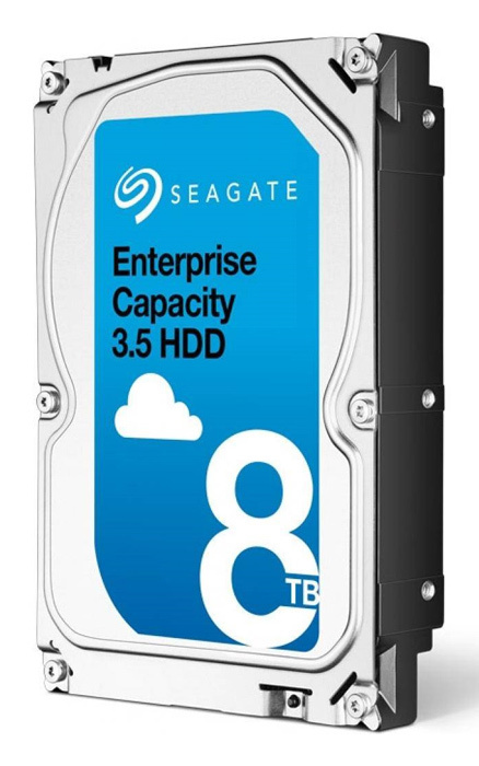 Накопитель на жестком магнитном диске Seagate Жесткий диск Exos 7E8 HDD 8TB Seagate Enterprise Capacity 512E ST8000NM0075 3.5" SAS 12Gb/s 256Mb 7200rpm
