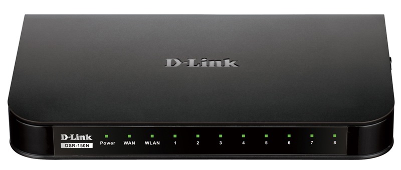 Сетевой экран D-Link DSR-150N N300 10/100BASE-TX черный