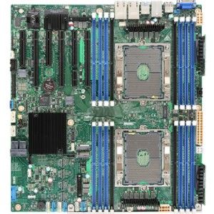 Intel® Server Board S2600STB 2 x Intel® Xeon® SP (205 Wt) /16 x DDR4 ECC RDIMM/LRDIMM 2133/2400/2666 / 3 x PCI-E x16 + 3xPCI-E x8 / 2x 10GbE +Mgmt LAN / 10 x SATA3 Ports SW RAID 0/1/10 (5 optional) / 7 x USB ports / SSI EEB (12 x 13 in)