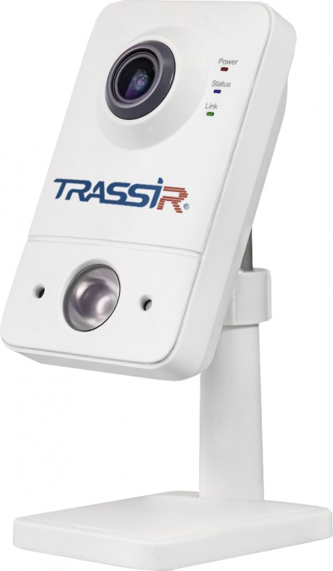 Видеокамера IP Trassir TR-D7111IR1W 3.6-3.6мм цветная корп.:белый