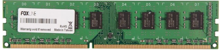 Foxline DIMM 4GB 1600 DDR3L ECC CL11 1.35V