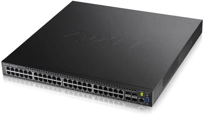 ZYXEL XGS3700-48 48 port  Layer 2/3 Gigabit Datacenter Switch, 4x 10G