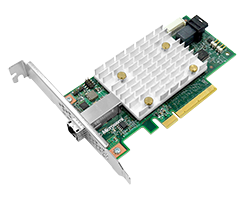 Microsemi Adaptec SmartHBA 2100-4i4e Single,4 internal ports, 4 external ports,PCIe Gen3 ,x8,,RAID 0/1/10/5,,FlexConfig,