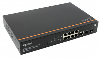 Коммутатор Upvel UP-309GEW 8G 2SFP 8PoE+ управляемый