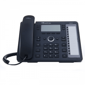 Телефон IP AudioCodes 440HD IP Phone PoE GbE and external power supply Black