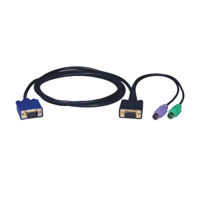 Кабель Tripp Lite PS/2 (3-in-1) Cable Kit for KVM Switch B004-008, 6-ft.