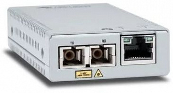 Медиаконвертер Allied Telesis AT-MMC2000LX/SC-TAA-60 TAA 10/100/1000T to 1000LX/SC Single Mode Mini Media Rate Converter 10km