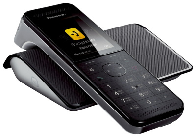 Р/Телефон Dect Panasonic KX-PRW120RUW черный автооветчик АОН