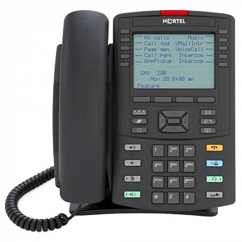 IP Phone 1230 Charcoal with Icon Keys without Power Supply