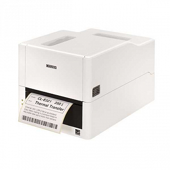 Принтер для этикеток Citizen CL-E321 Printer LAN, USB, Serial, White, EN Plug