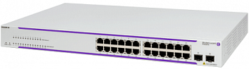 Коммутатор Alcatel-Lucent Ent Коммутатор OS2220-P24: WebSmart Gigabit standalone chassis in 1RU size. Includes 24 PoE  RJ-45 10/100/1G BaseT and  2xSFP ports, AC supply (190W PoE budget), EU power cord and user guides.