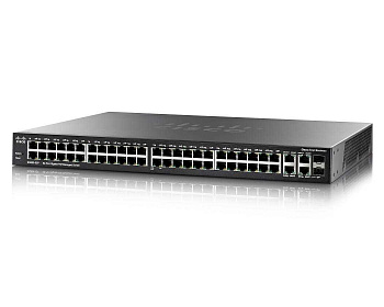 Коммутатор Linksys_Cisco SG 300-52P 52-port Gigabit PoE Managed Switch