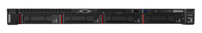 Сервер Lenovo ThinkSystem SR250, 1xIntel Xeon E-2124 4C 3.3GHz 71W, 1x16GB 2Rx8, 2x2TB 7200, SW RD, 1x300W, ThinkSystem SR250/SR150 Slide Rail Kit