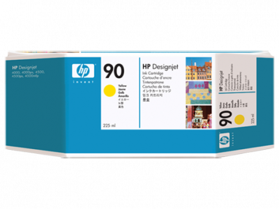 HP 90 225-ml Yellow Ink Cartridge