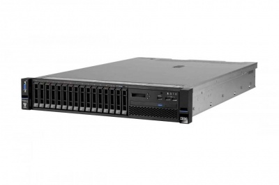 Сервер Lenovo x3650 M5, Xeon 10C E5-2650v3 105W 2.3GHz/2133MHz/25MB, 1x16GB, O/Bay HS 2.5in SAS/SATA, SR M5210, 750W p/s, Rack