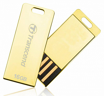 Флеш-накопитель Transcend 16GB JETFLASH T3G (Gold)