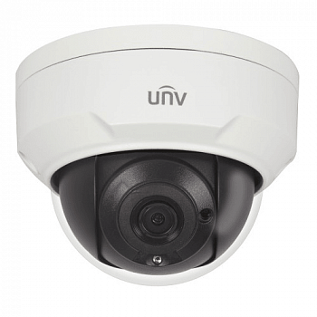 Видеокамера UNV Стационарная вандалозащищенная купольная IP-камера, 2 мегапикселя