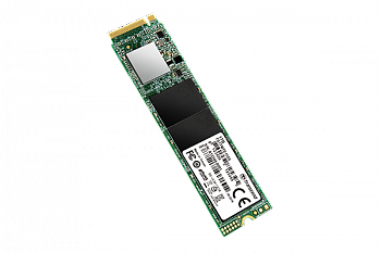 Флеш-накопитель Transcend Твердотельный накопитель SSD 1Tb  M.2 2280, NVMe PCIe Gen3 x4, M-Key, 3D NAND TLC, DRAM-less