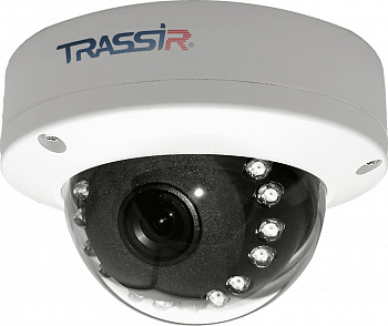 Видеокамера IP Trassir TR-D2D5 3.6-3.6мм цветная корп.:белый