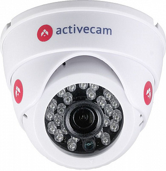Видеокамера IP ActiveCam AC-D8121IR2W 2.8-2.8мм цветная корп.:белый